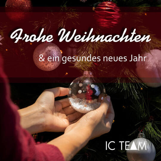 Frohe Weihnachten und ein glückliches neues Jahr!