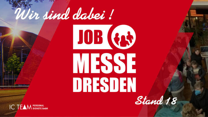 IC TEAM als Aussteller auf der Jobmesse Dresden 2026