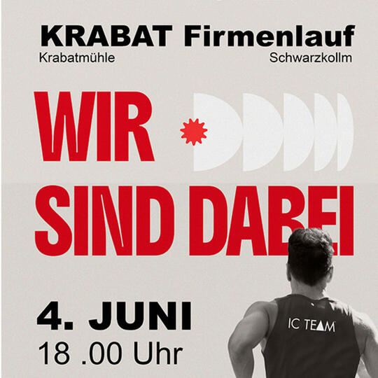 IC TEAM beim Krabat-Firmenlauf dabei!