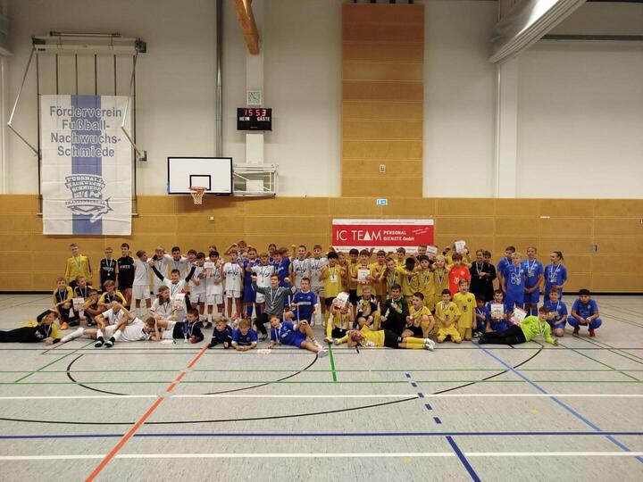 IC TEAM unterstützt erfolgreichen Hallencup des SV Barkas Frankenberg