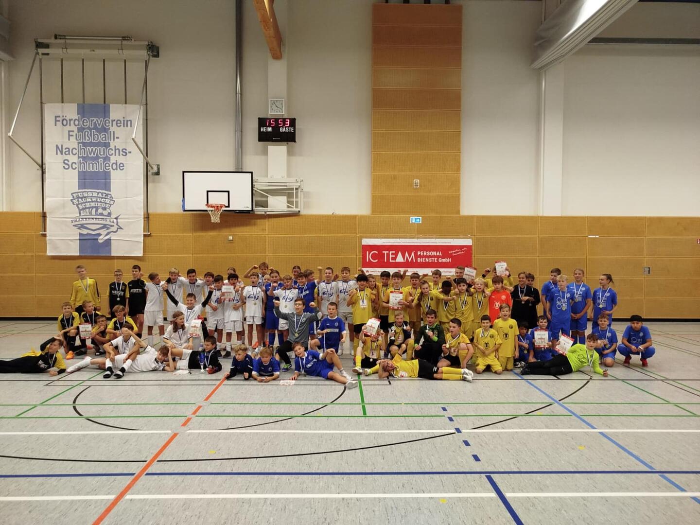 IC TEAM unterstützt erfolgreichen Hallencup des SV Barkas Frankenberg